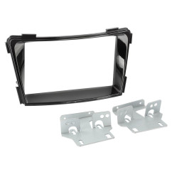 KIT 2 DIN HYUNDAI I40 2011- SANS NAVIGATION ORIGINE NOIR LAQUE