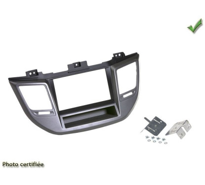 KIT 2 DIN HYUNDAI TUCSON 2015- NOIR ET ARGENT