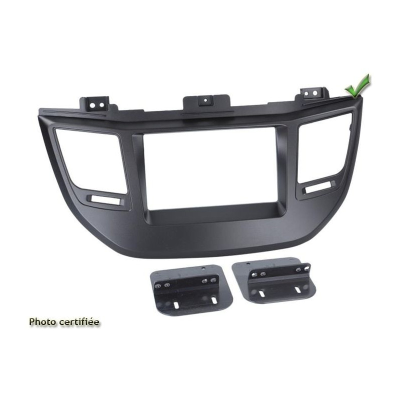 KIT 2 DIN HYUNDAI TUCSON 2015- NOIR MODELE SANS VIDE-POCHE