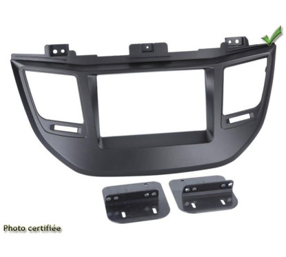 KIT 2 DIN HYUNDAI TUCSON 2015- NOIR MODELE SANS VIDE-POCHE
