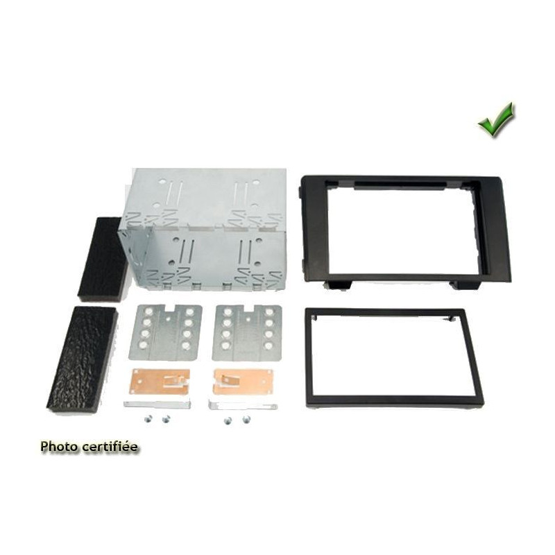 KIT 2 DIN IVECO DAILY 2006-2014 NOIR