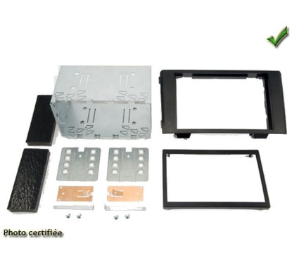 KIT 2 DIN IVECO DAILY 2006-2014 NOIR