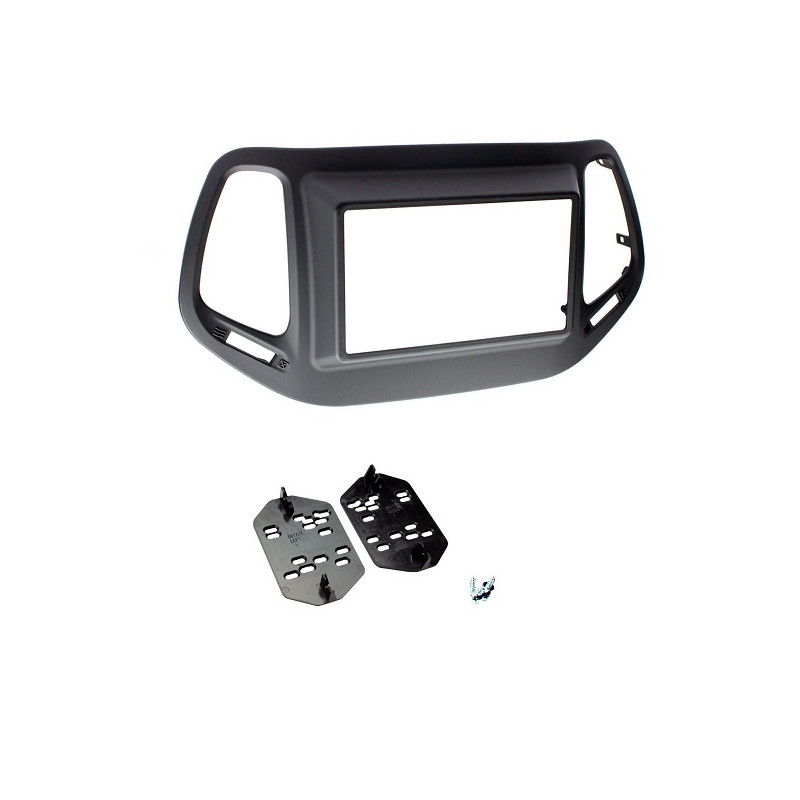 KIT 2 DIN JEEP COMPASS 2017- NOIR