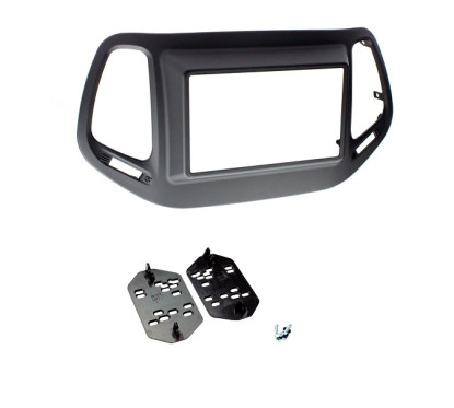 KIT 2 DIN JEEP COMPASS 2017- NOIR
