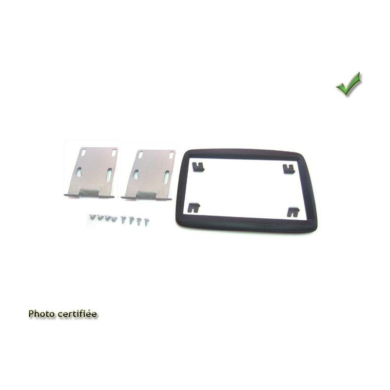 KIT 2 DIN JEEP RENEGADE 2015- NOIR AUTORADIO MAX 145MM DE PROFONDEUR