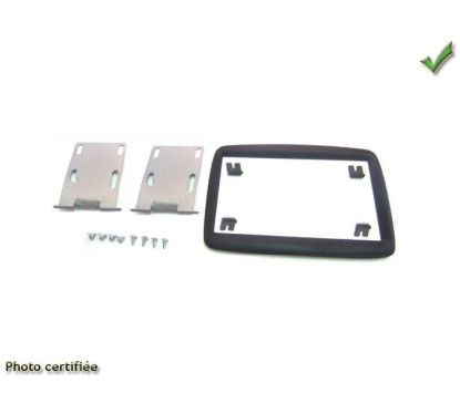 KIT 2 DIN JEEP RENEGADE 2015- NOIR AUTORADIO MAX 145MM DE PROFONDEUR