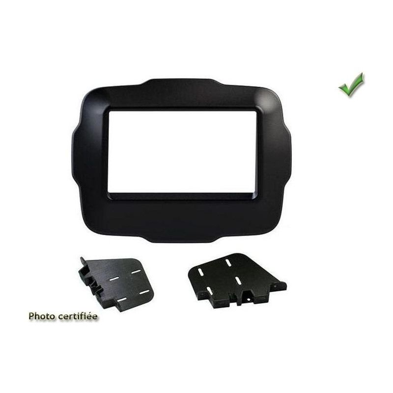 KIT 2 DIN JEEP RENEGADE 2015- NOIR NAV ORIGINE