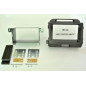 KIT 2 DIN KIA SPORTAGE 2010- POUR ECRAN MOTORISE GRIS FONCE