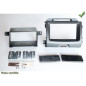 KIT 2 DIN KIA SPORTAGE 2015-2016 POUR ECRAN NON MOTORISE BLEU