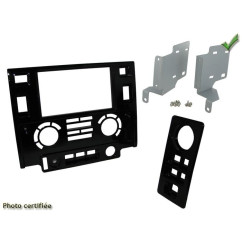 KIT 2 DIN LAND ROVER DEFENDER TD4 2007- NOIR LISSE