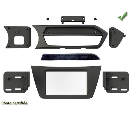 KIT 2 DIN MERCEDES C W204 2011-2014 SANS NAVIGATION ORIGINE