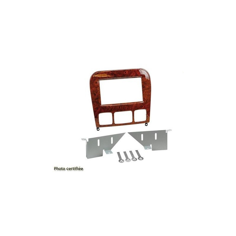 KIT 2 DIN MERCEDES CLASSE S 1998-2005 (W220) - COULEUR BOIS