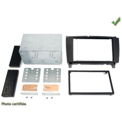 KIT 2 DIN MERCEDES CLK CABRIOLET 2004-2010 (W209) NOIR