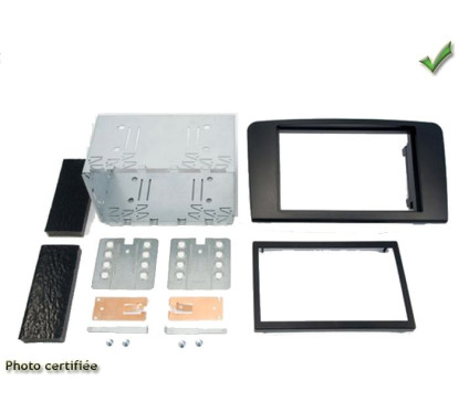 KIT 2 DIN MERCEDES GL 2006-2012 (X164) NOIR