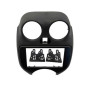 KIT 2 DIN NISSAN MICRA 2011-2013 (K13) NAV ORIGINE ET DES AREATEURS