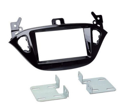 KIT 2 DIN OPEL ADAM 01/2013- NOIR LAQUE SANS NAV