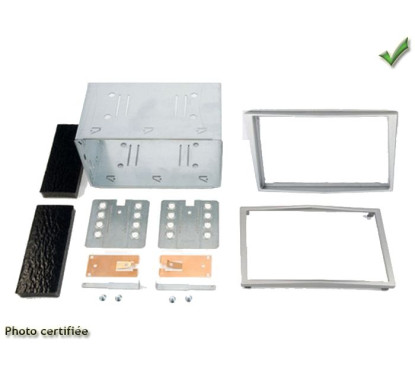 KIT 2 DIN OPEL ASTRA H 2004-2009 ARGENT