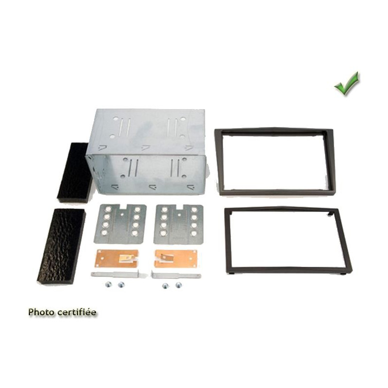 KIT 2 DIN OPEL ASTRA H 2004- ANTHRACITE