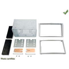 KIT 2 DIN OPEL CORSA 2006-2011 ARGENT