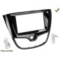 KIT 2 DIN OPEL KARL 2015- NOIR LAQUE AVEC AUTORADIO MAX 120MM DE PROFONDEUR*