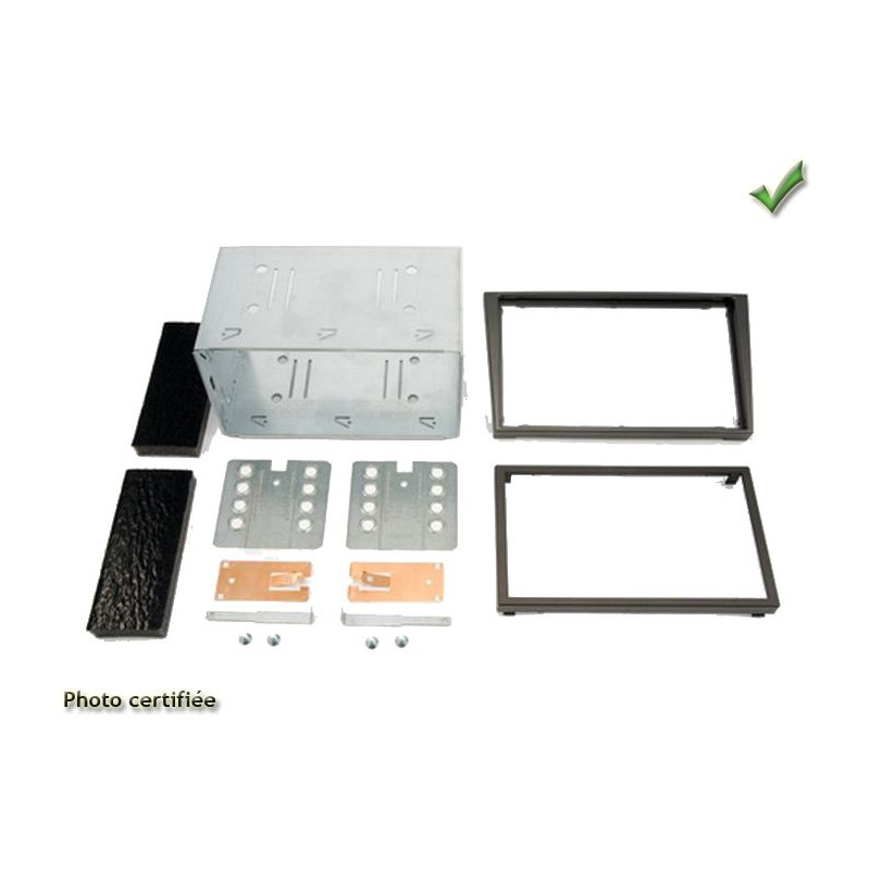 KIT 2 DIN OPEL VECTRA 2003- NOIR