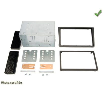 KIT 2 DIN OPEL VECTRA 2003- NOIR