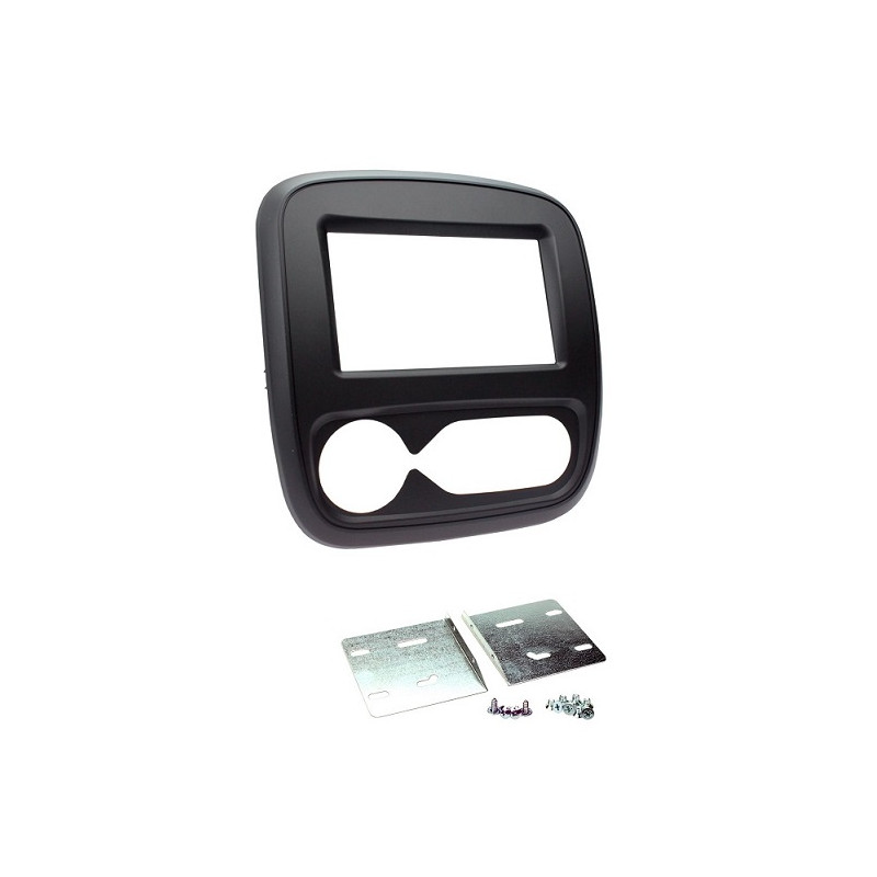 KIT 2 DIN OPEL VIVARO 2014- NOIR, AVEC CLIMATION AUTOMATIQUE