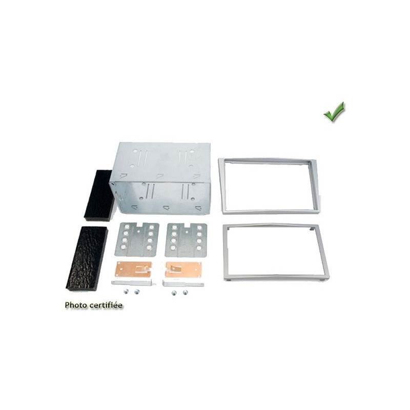 KIT 2 DIN OPEL ZAFIRA 2005-2011 ARGENT