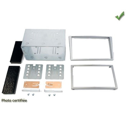 KIT 2 DIN OPEL ZAFIRA 2005-2011 ARGENT