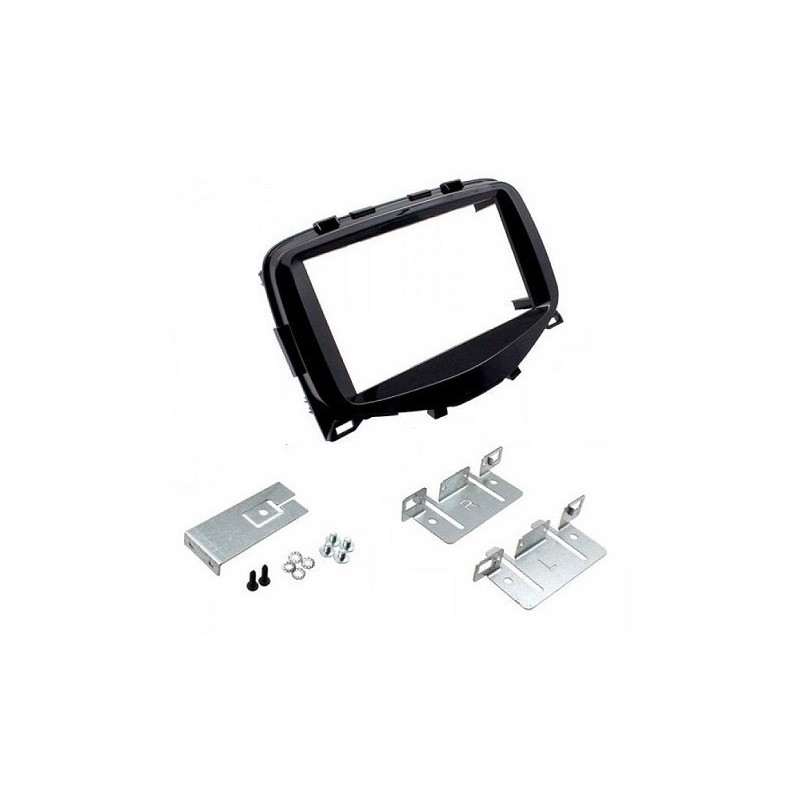 KIT 2 DIN PEUGEOT 108 2014- NOIR LAQUE