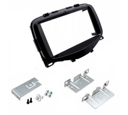 KIT 2 DIN PEUGEOT 108 2014- NOIR LAQUE
