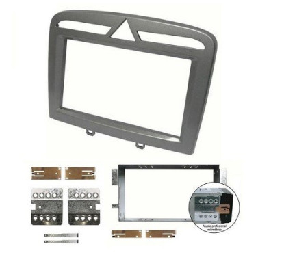 KIT 2 DIN PEUGEOT 408 2010- ARGENT