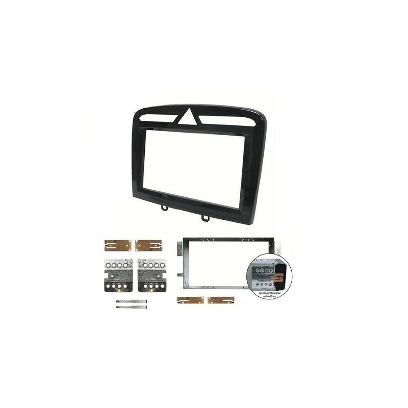 KIT 2 DIN PEUGEOT 408 2010- NOIR LAQUE
