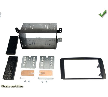 KIT 2 DIN PEUGEOT 4007 2007-2013 SANS AUTORADIO