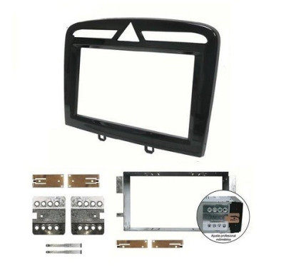 KIT 2 DIN PEUGEOT RCZ 2010- NOIR LAQUE