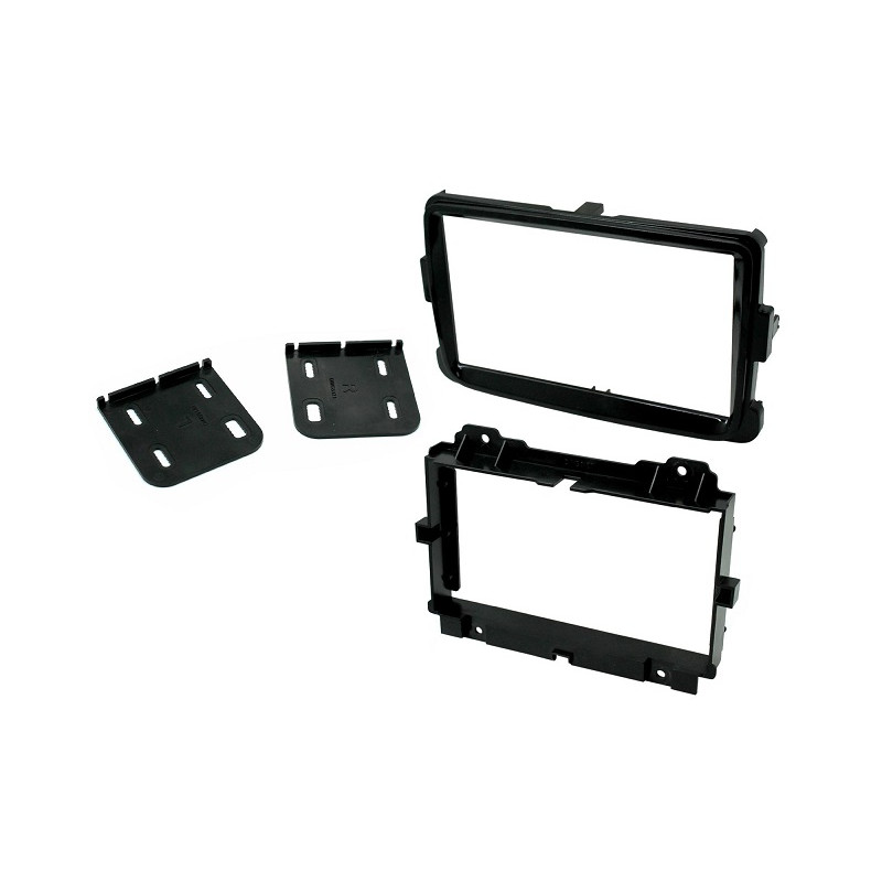 KIT 2 DIN RENAULT CAPTUR 2013-2019 NOIR LAQUE  avec radio 281153292R