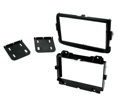KIT 2 DIN RENAULT CAPTUR 2013-2019 NOIR LAQUE  avec radio 281153292R