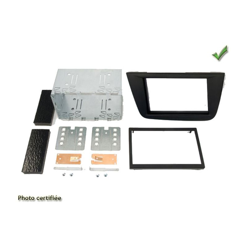 KIT 2 DIN SEAT ALTEA 2005- NOIR
