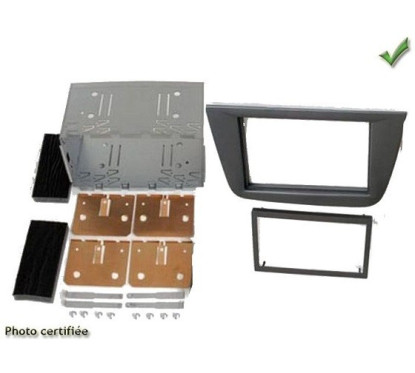 KIT 2 DIN SEAT ALTEA 2007- GRIS FONCE