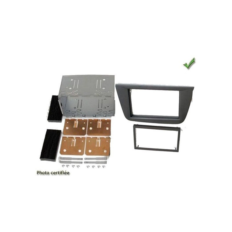 KIT 2 DIN SEAT TOLEDO GRIS FONCE