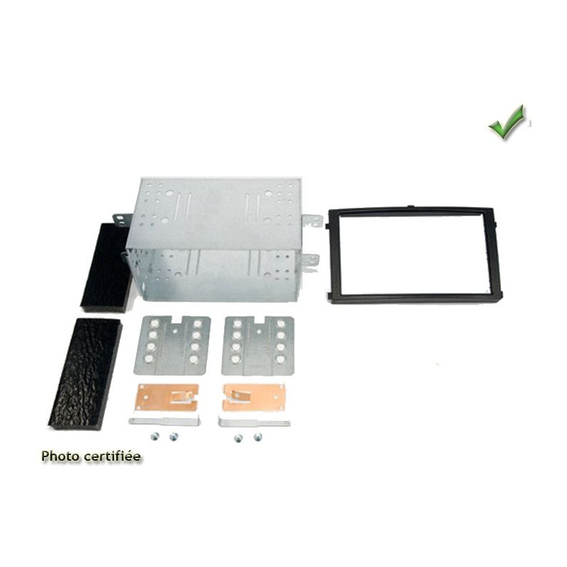 KIT 2 DIN SSANGYONG REXTON 2 2006-2012 NOIR