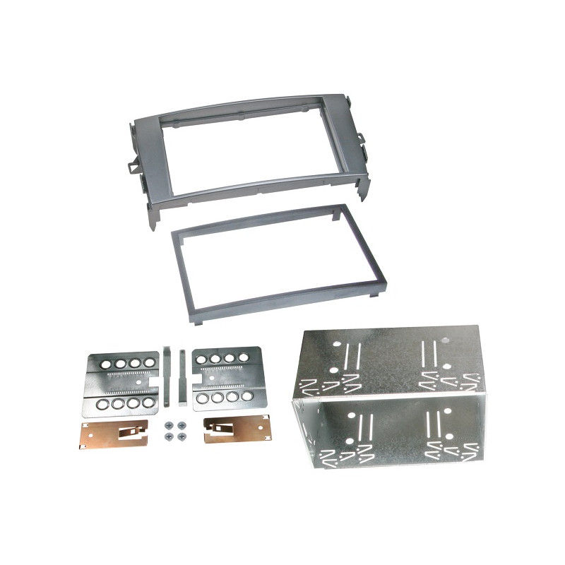 KIT 2 DIN TOYOTA AURIS 2007-2012 ARGENT