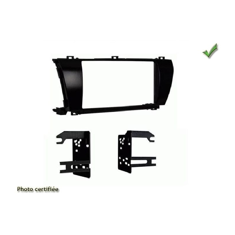 KIT 2 DIN TOYOTA COROLLA 2014- NOIR