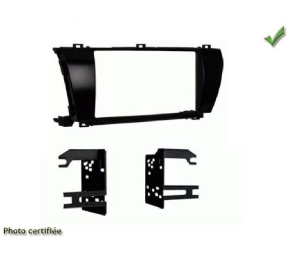 KIT 2 DIN TOYOTA COROLLA 2014- NOIR