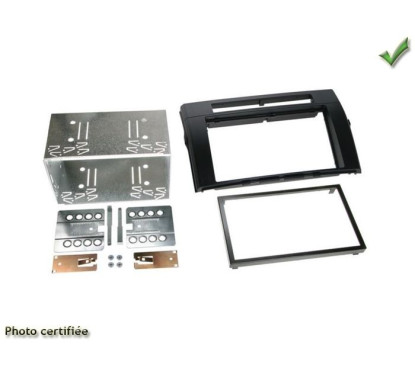 KIT 2 DIN TOYOTA COROLLA VERSO 04/2004-03/2009 NOIR