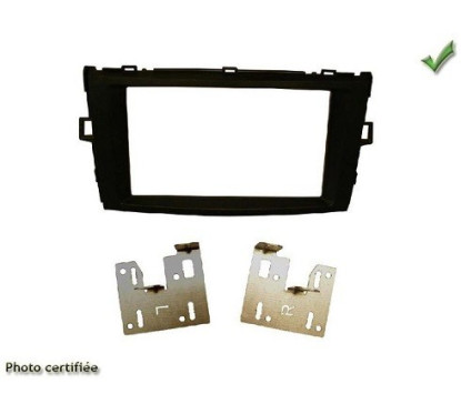 KIT 2 DIN TOYOTA VERSO 2009-2011 NOIR