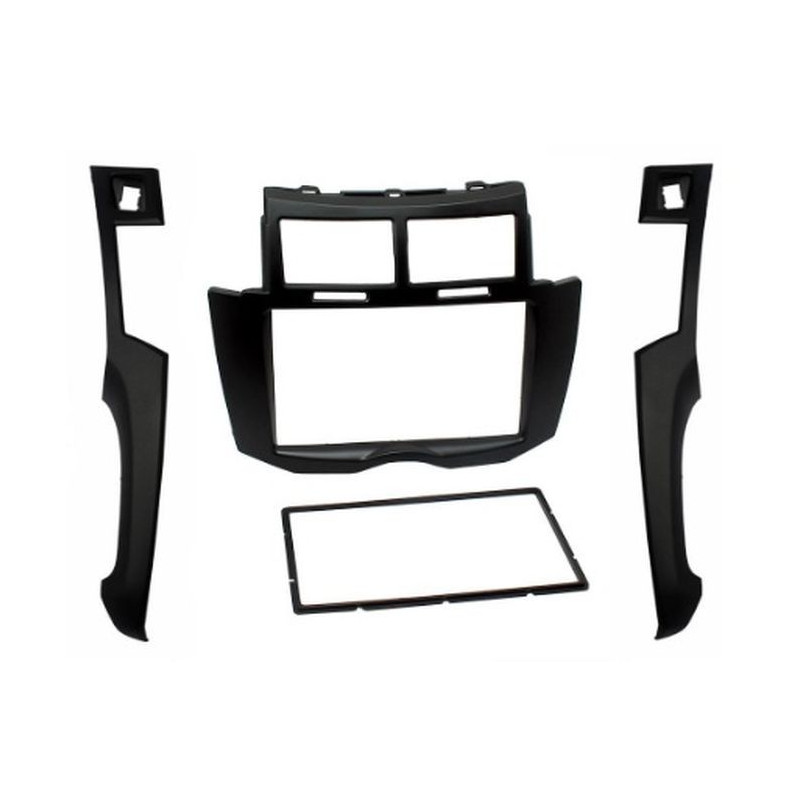 KIT 2 DIN TOYOTA YARIS 2006-2009 NOIR