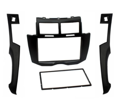 KIT 2 DIN TOYOTA YARIS 2006-2009 NOIR