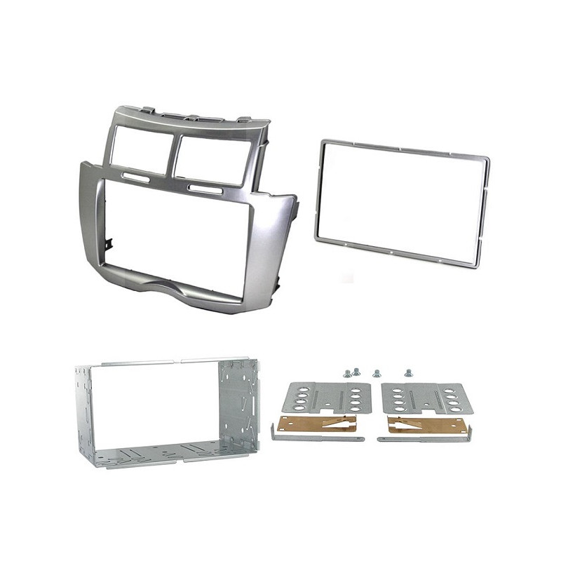 KIT 2 DIN TOYOTA YARIS 2009-2011 ARGENT
