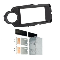 KIT 2 DIN TOYOTA YARIS 2011-2017 NOIR